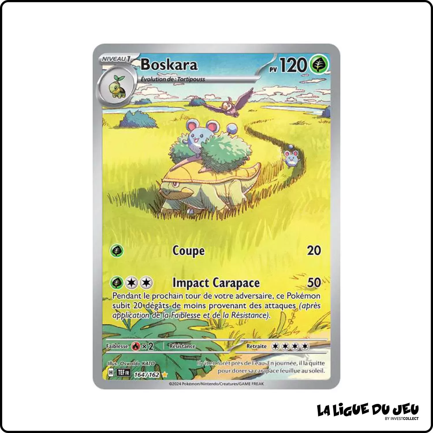 IR - Pokemon - Forces Temporelles - Boskara 164/162