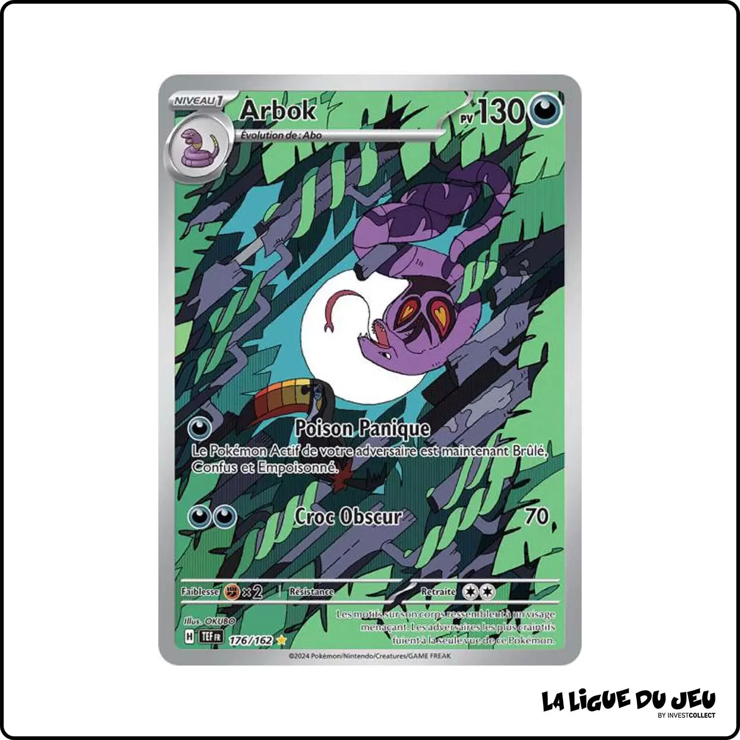 IR - Pokemon - Forces Temporelles - Arbok 176/162