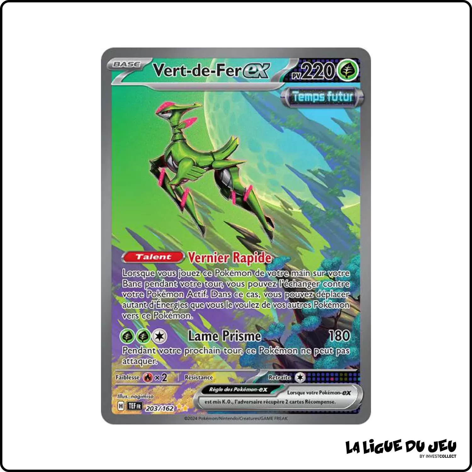 ISR - Pokemon - Forces Temporelles - Vert-de-Fer-ex 203/162