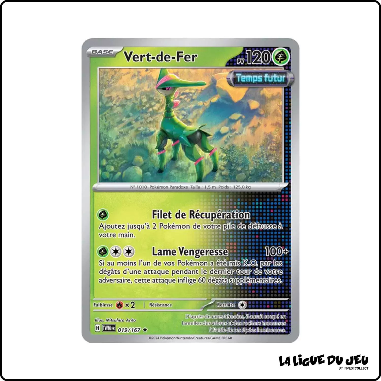 Rare - Pokemon - Mascarade Crépusculaire - Vert-de-Fer 19/167