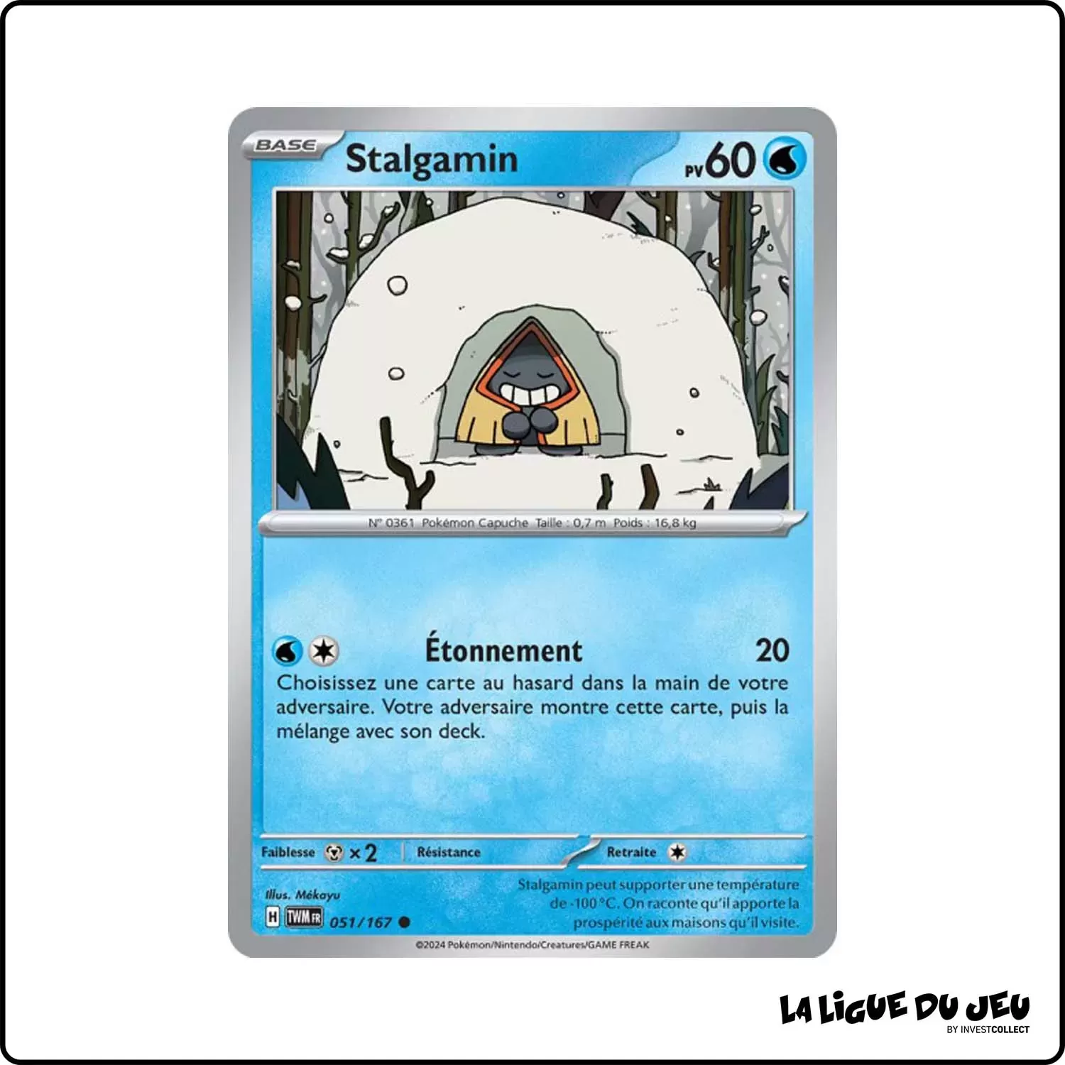 Commune - Pokemon - Mascarade Crépusculaire - Stalgamin 51/167