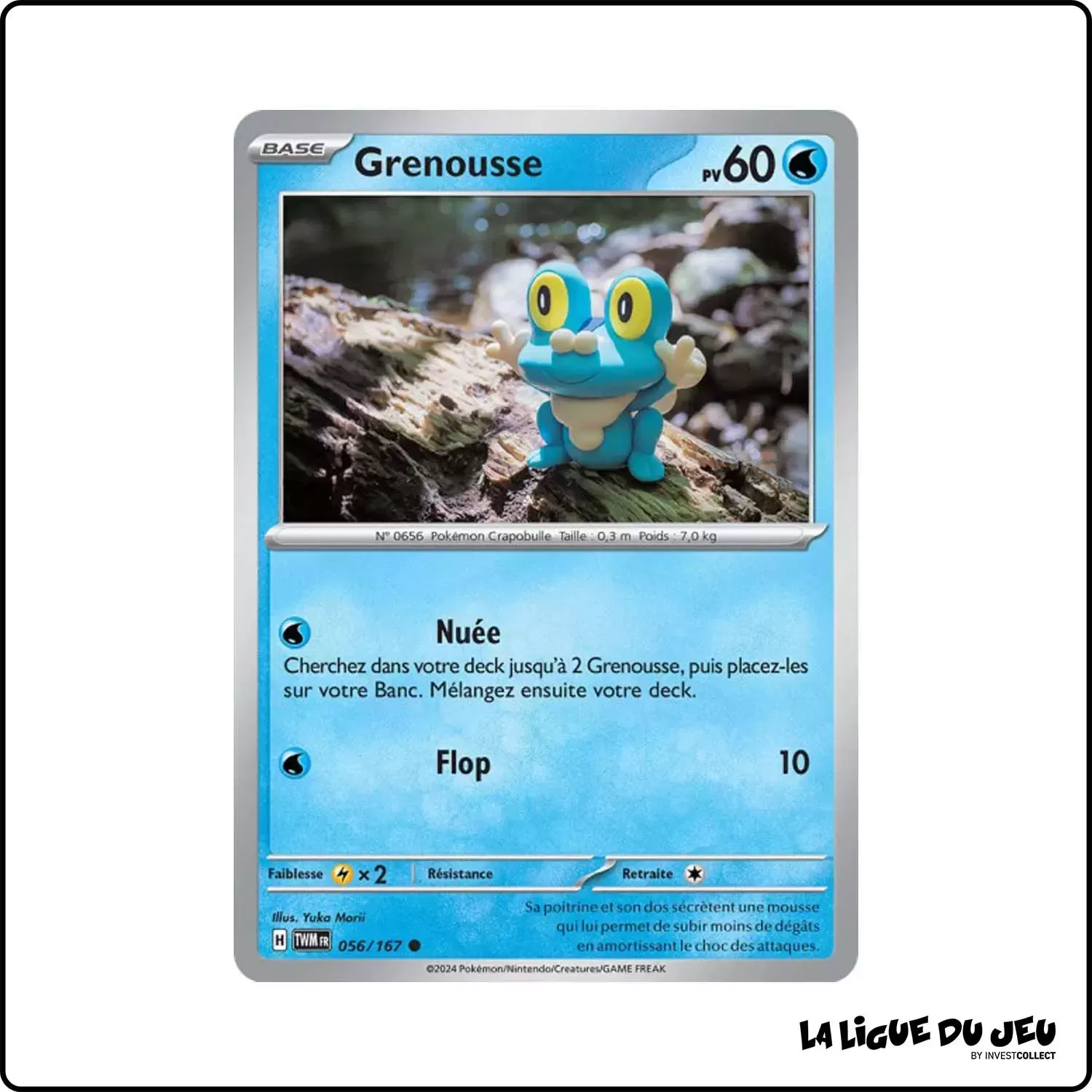 Commune - Pokemon - Mascarade Crépusculaire - Grenousse 56/167