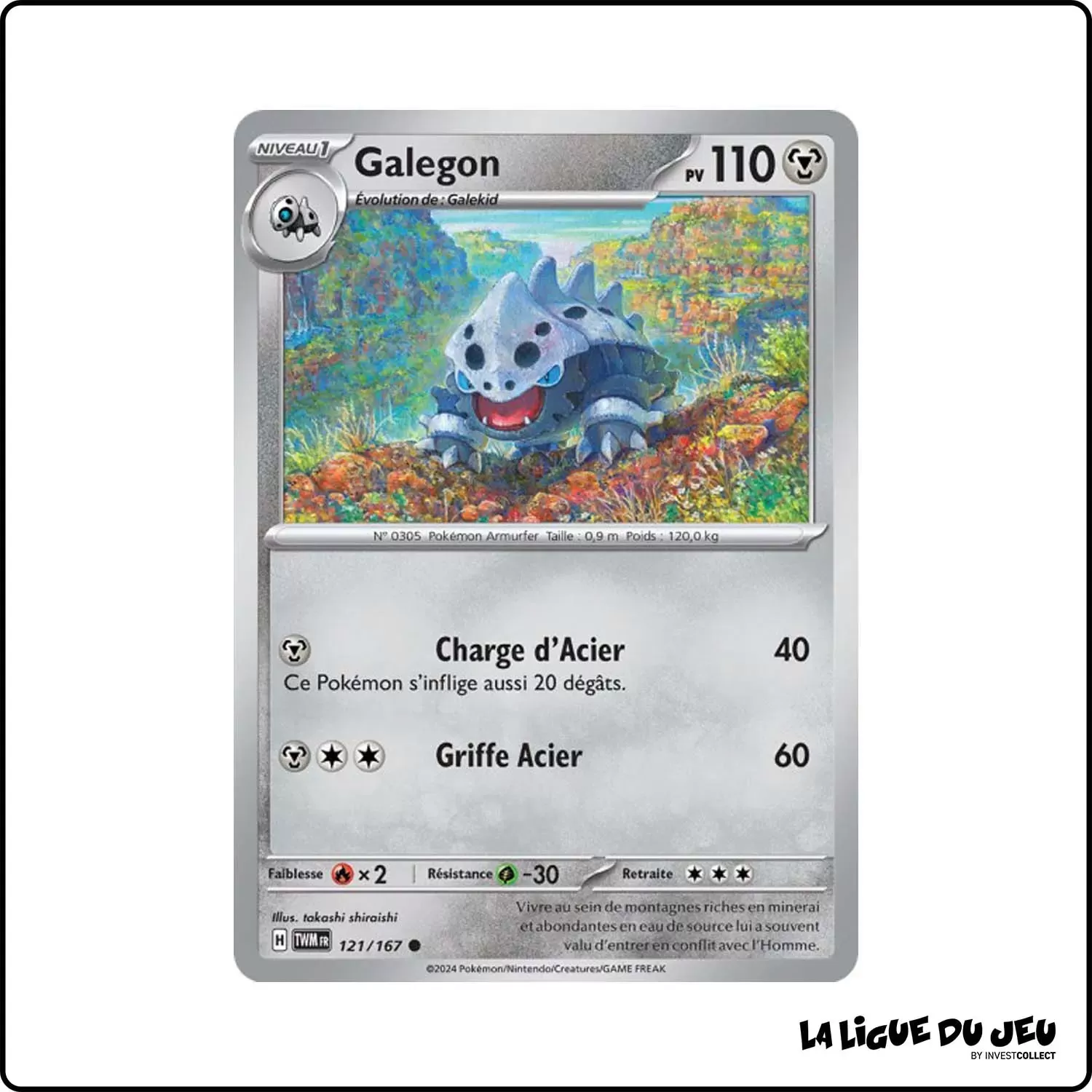 Commune - Pokemon - Mascarade Crépusculaire - Galegon 121/167