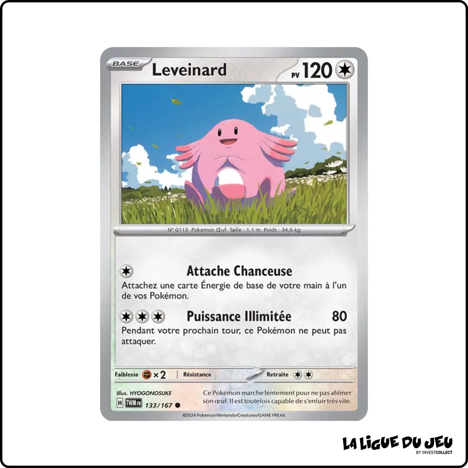 Commune - Pokemon - Mascarade Crépusculaire - Leveinard 133/167