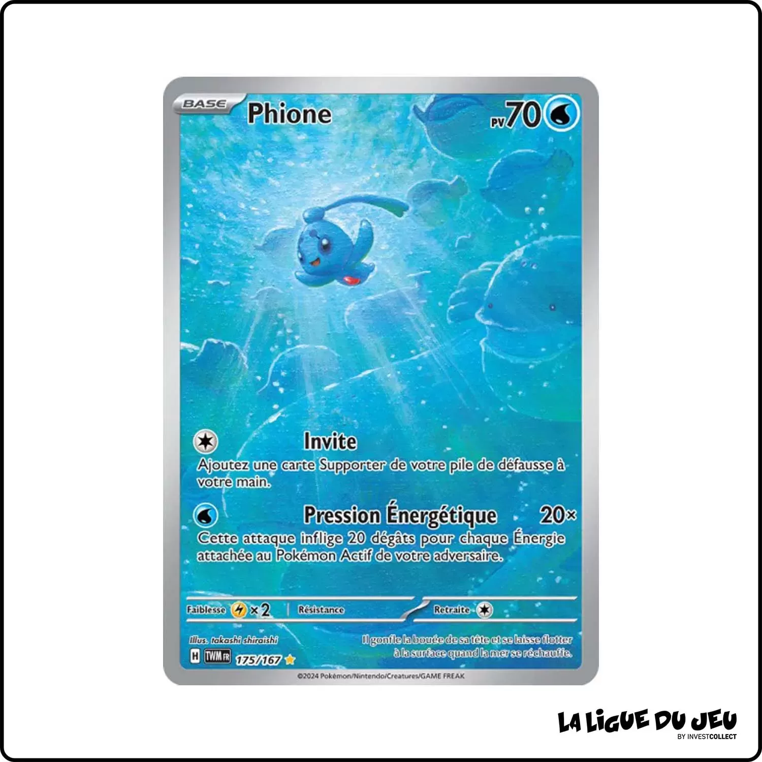 IR - Pokemon - Mascarade Crépusculaire - Phione 175/167