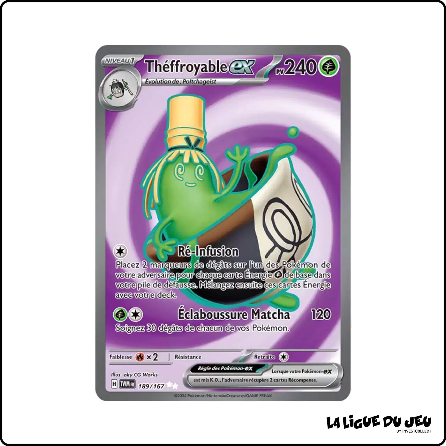 Ultra - Pokemon - Mascarade Crépusculaire - Théffroyable-ex 189/167