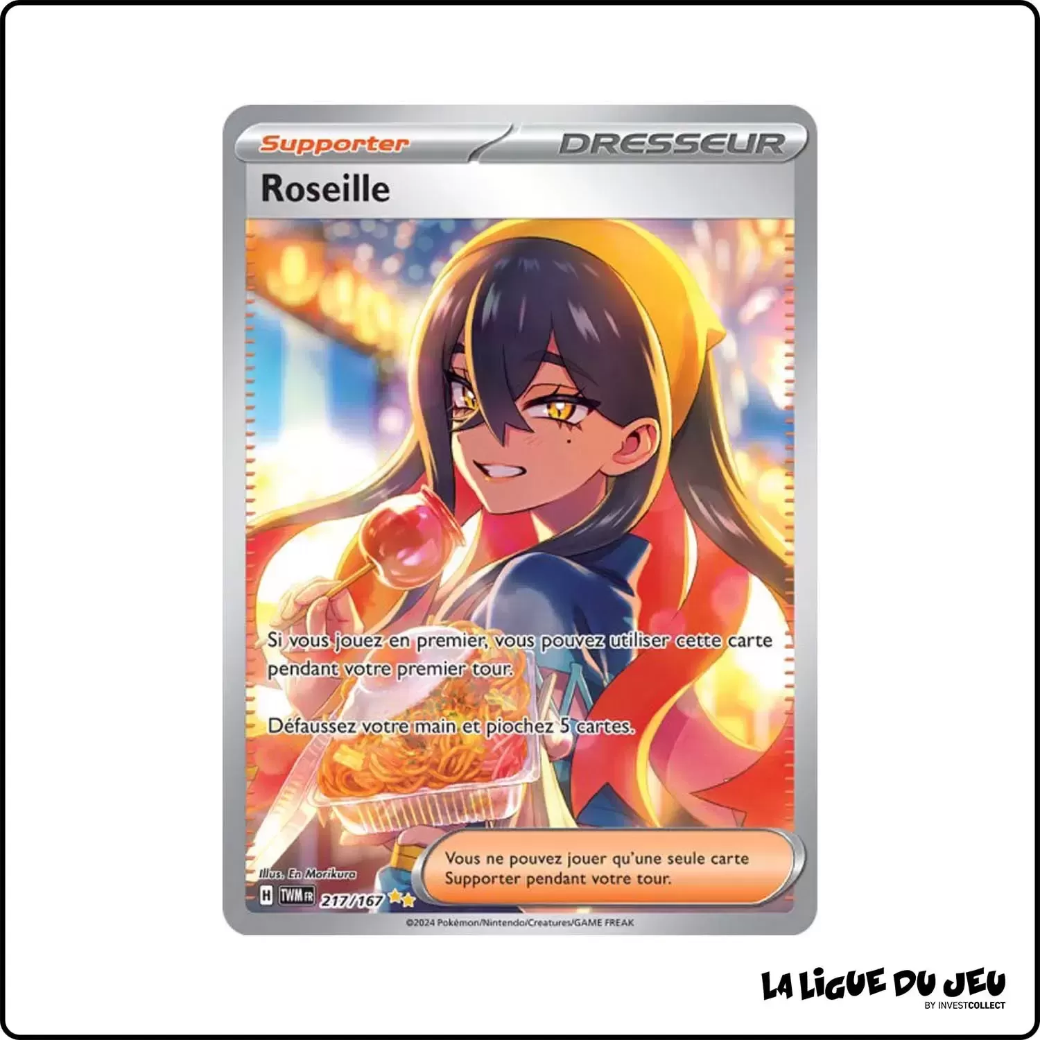 ISR - Pokemon - Mascarade Crépusculaire - Roseille 217/167