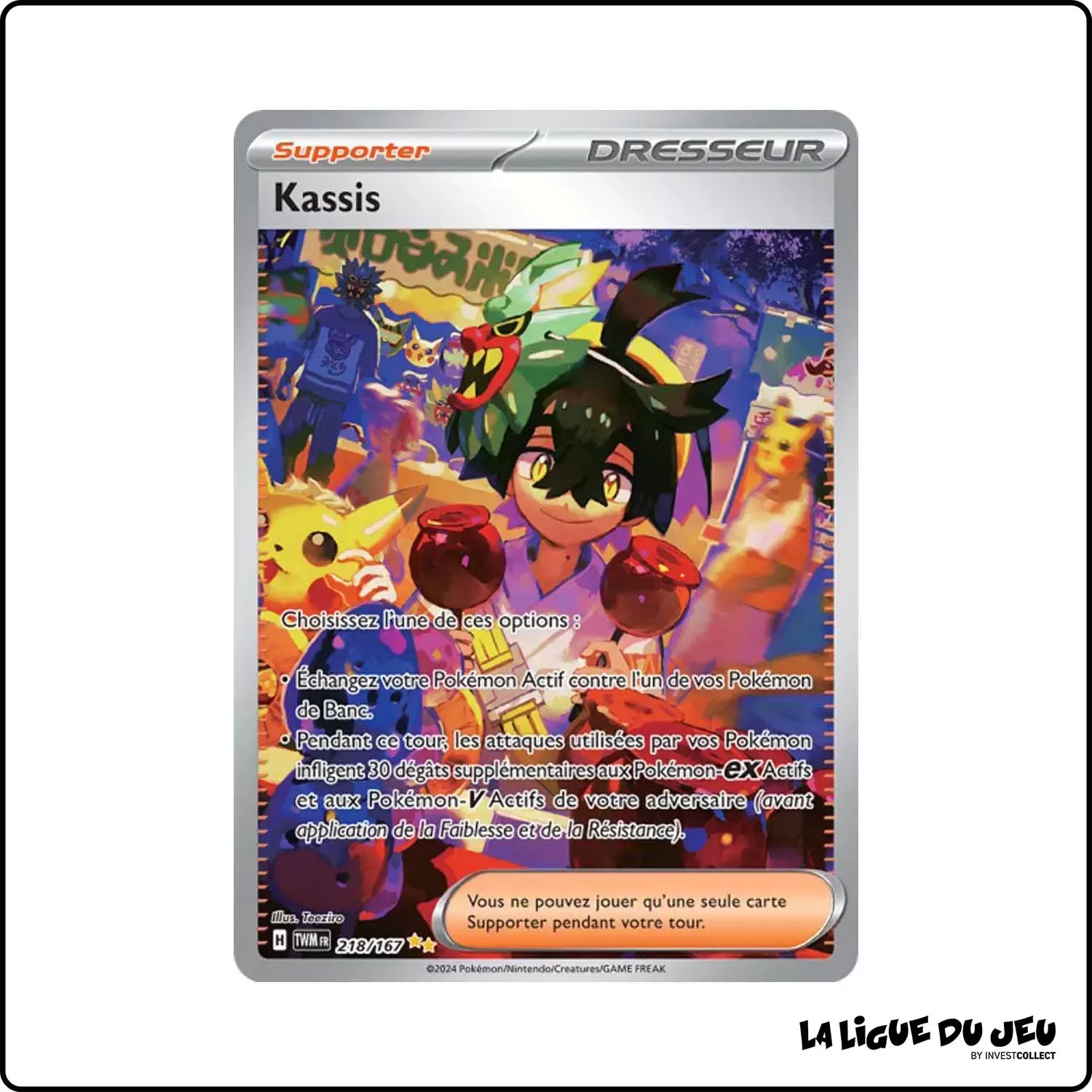 ISR - Pokemon - Mascarade Crépusculaire - Kassis 218/167