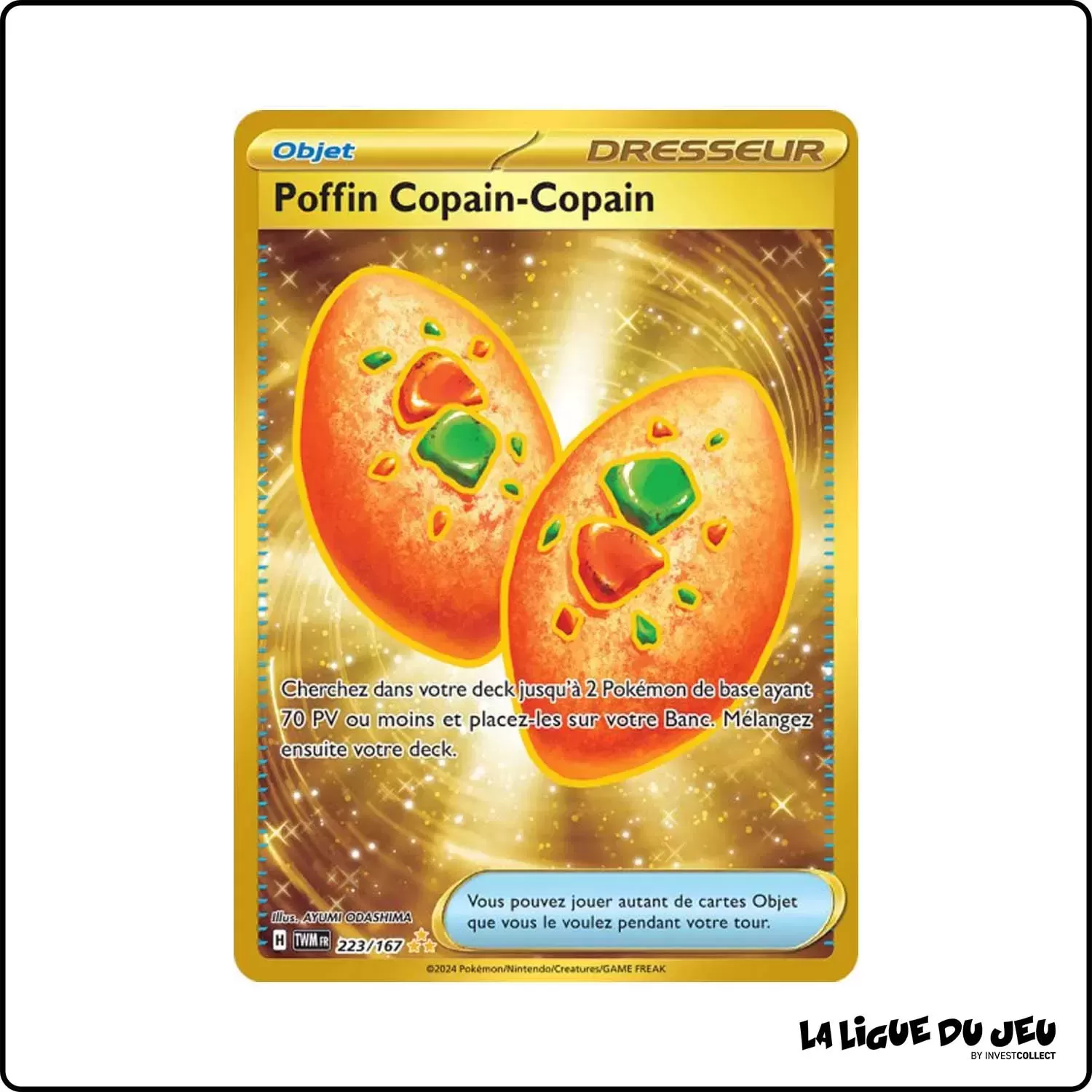 Secrete - Pokemon - Mascarade Crépusculaire - Poffin Copain-Copain 223/167