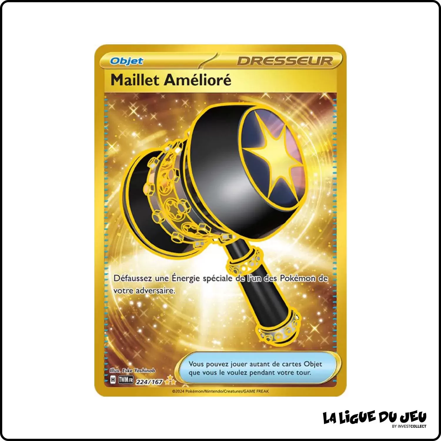 Secrete - Pokemon - Mascarade Crépusculaire - Maillet Amélioré 224/167