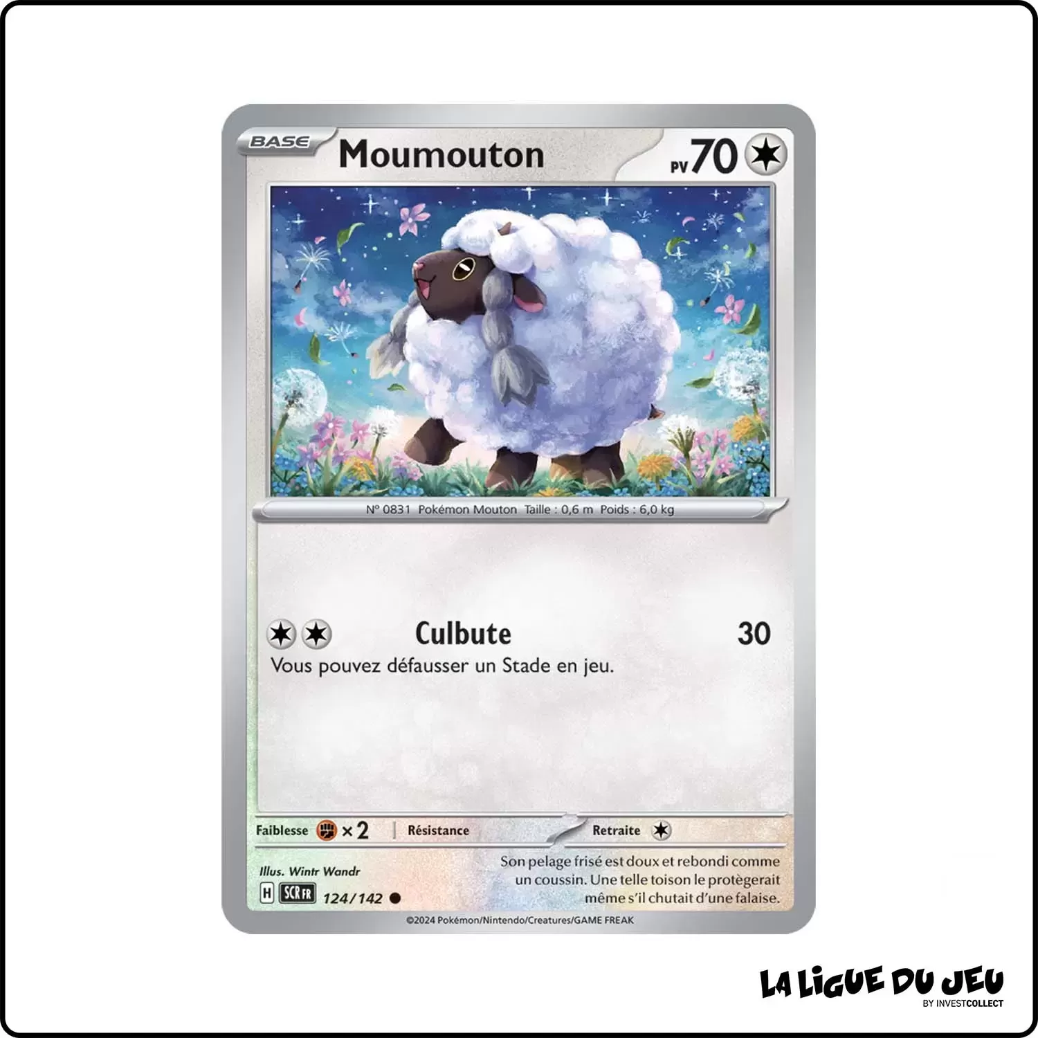 Commune - Pokemon - Couronne Stellaire - Moumouton 124/142