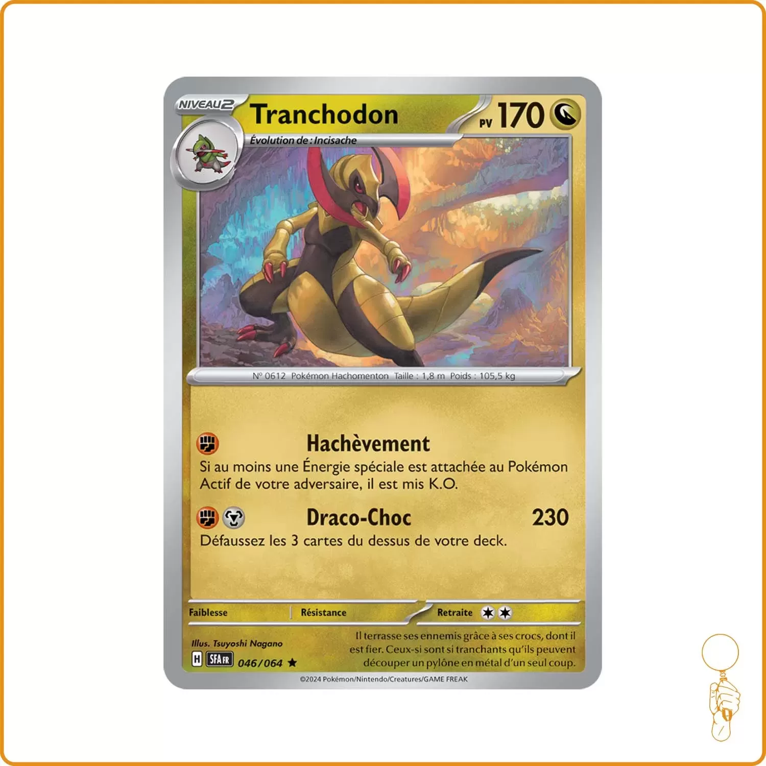 Rare - Pokemon - Fable Nébuleuse - Tranchodon 46/64