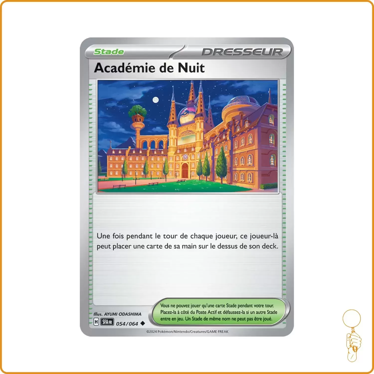 Peu commune - Pokemon - Fable Nébuleuse - Académie de Nuit 54/64