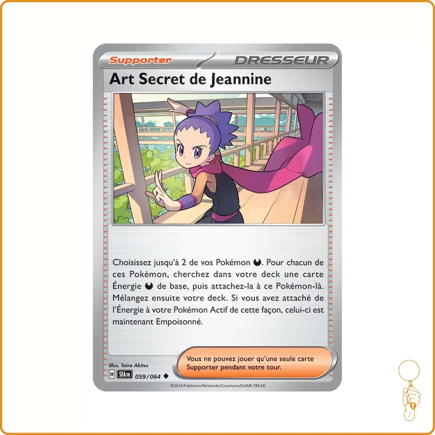 Peu commune - Pokemon - Fable Nébuleuse - Art Secret de Jeannine 59/64