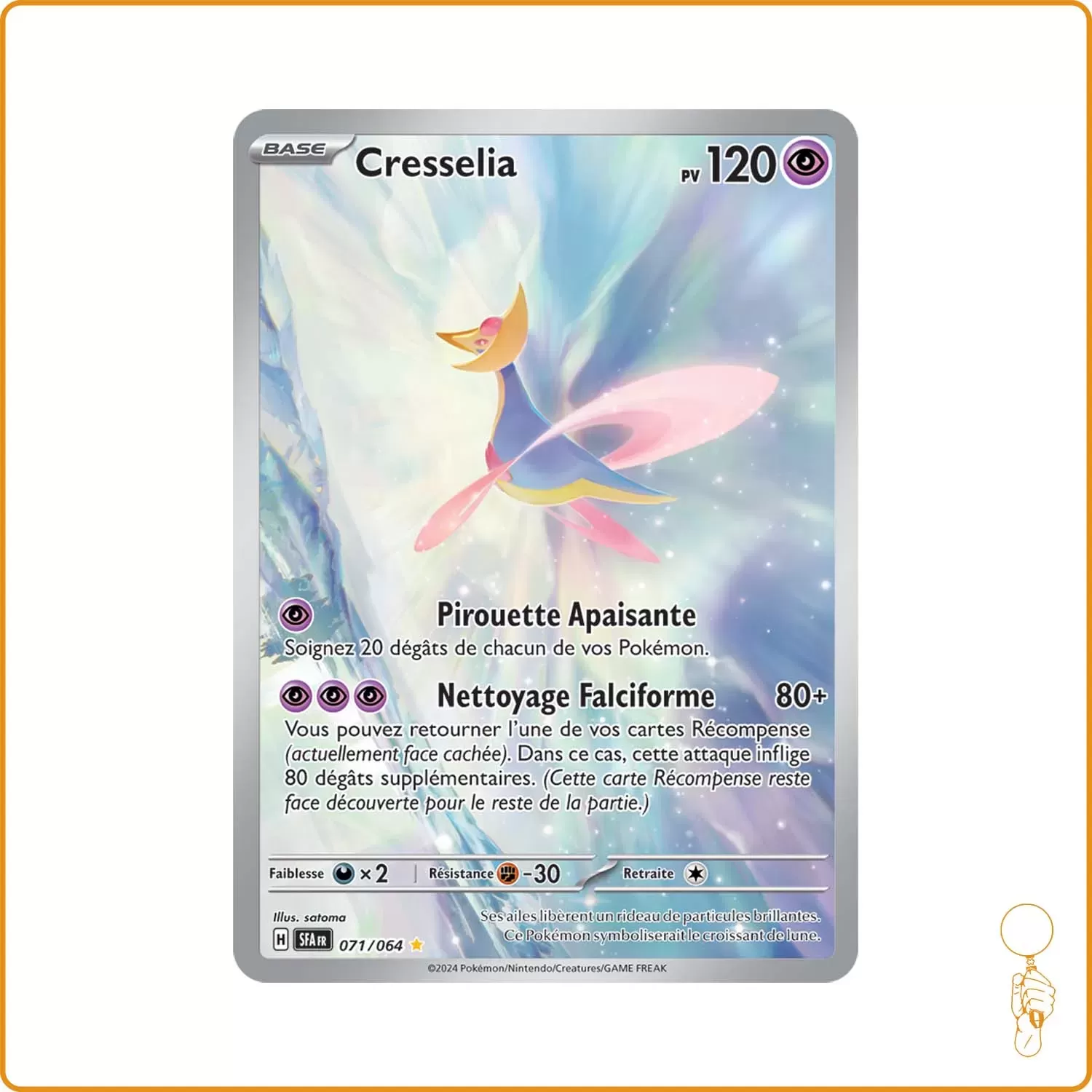 IR - Pokemon - Fable Nébuleuse - Cresselia 71/64 The Pokémon Company - 1