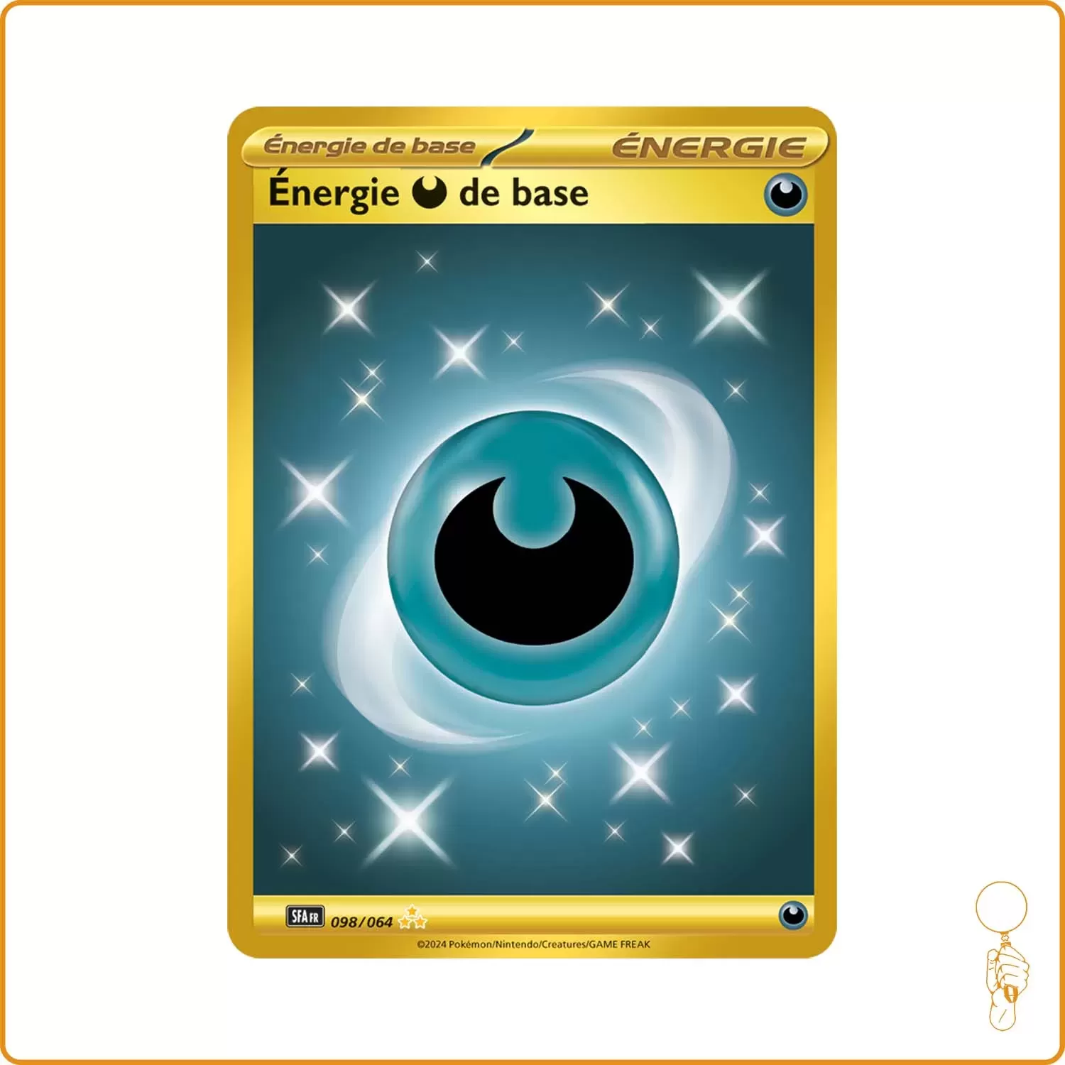 Secrete - Pokemon - Fable Nébuleuse - Énergie Obscurité de base 98/64