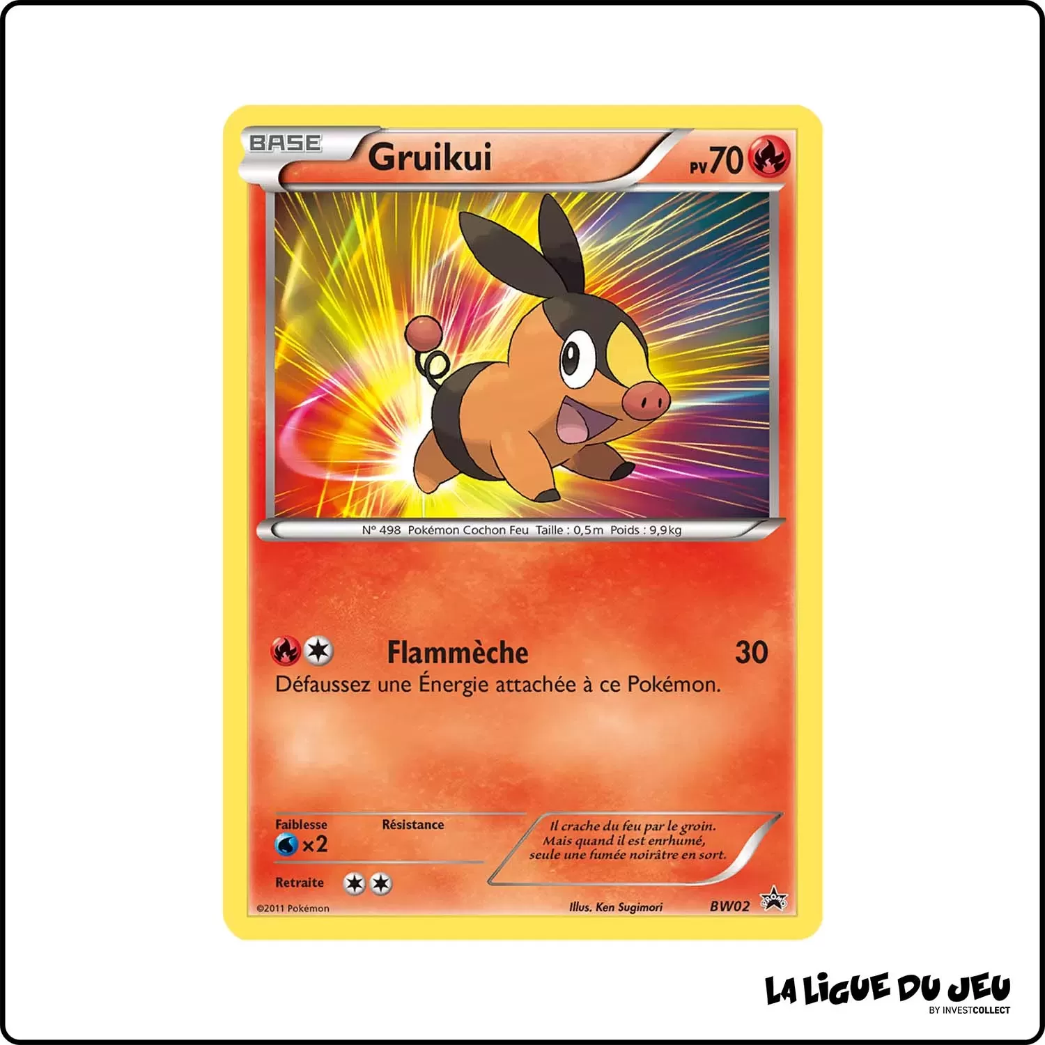 Promo - Pokemon - Noir et Blanc Promo - Gruikui BW02