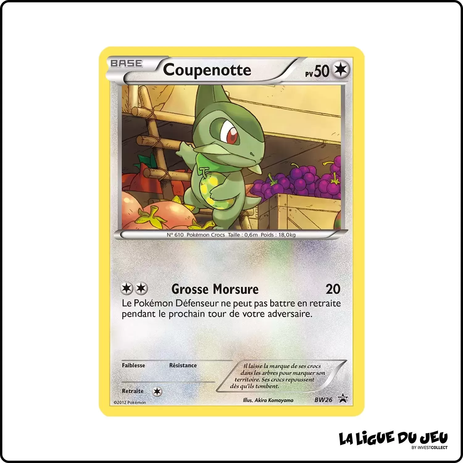 Promo - Pokemon - Noir et Blanc Promo - Coupenotte BW26