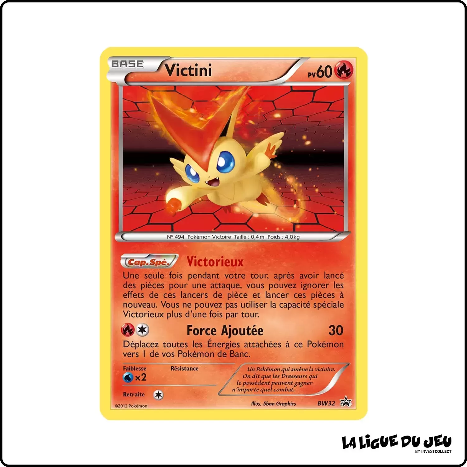 Promo - Pokemon - Noir et Blanc Promo - Victini BW32