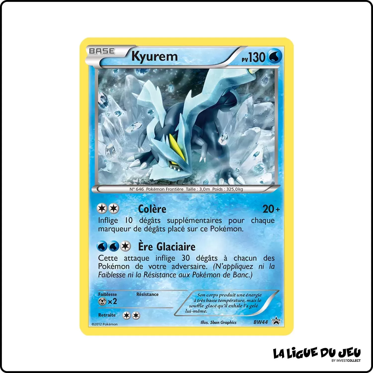 Promo - Pokemon - Noir et Blanc Promo - Kyurem BW44