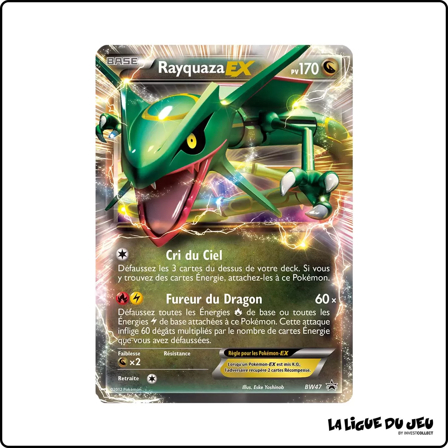 Promo - Pokemon - Noir et Blanc Promo - Rayquaza-EX BW47