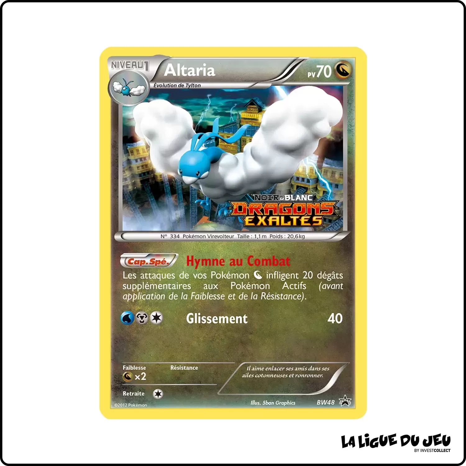 Promo - Pokemon - Noir et Blanc Promo - Altaria BW48