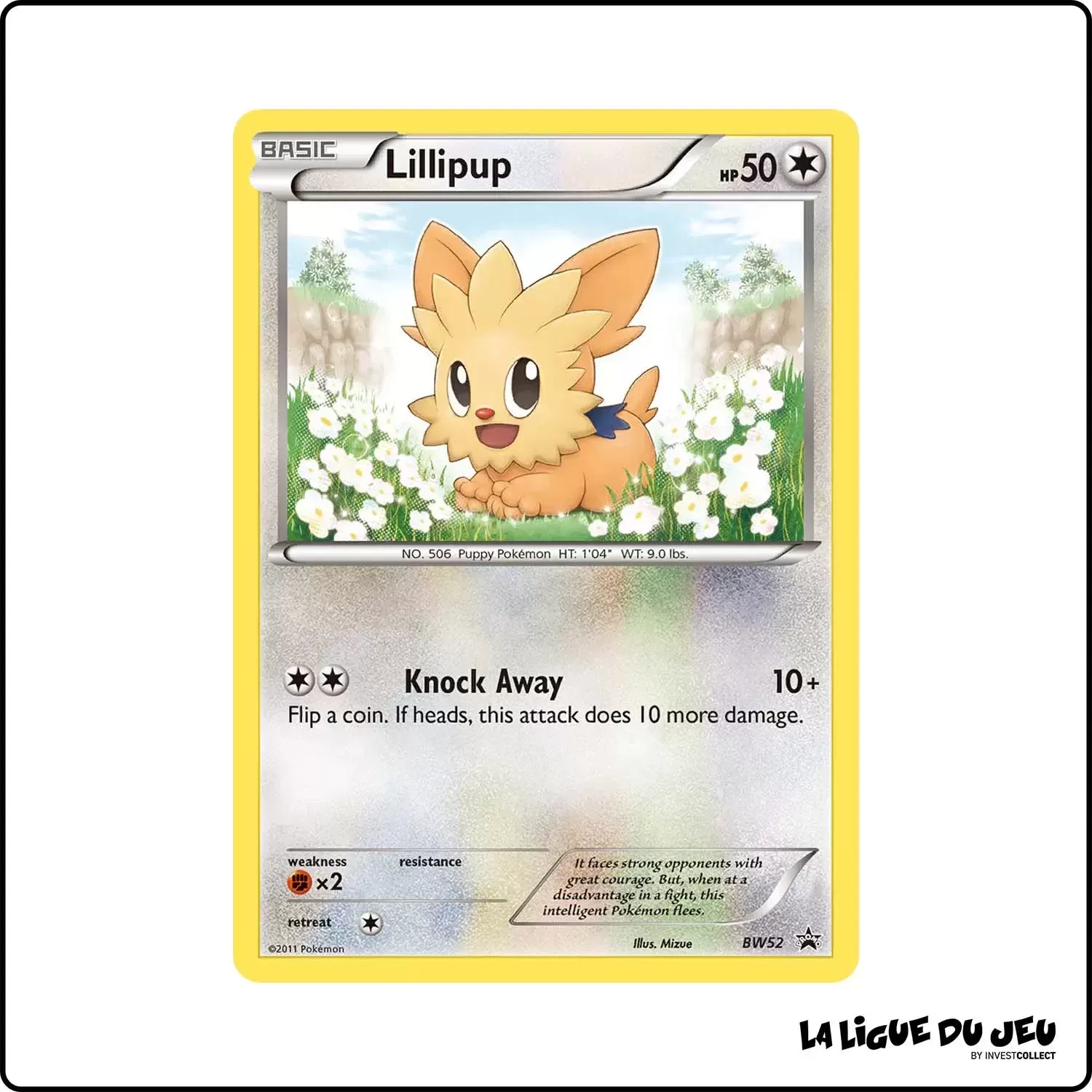 Promo - Pokemon - Noir et Blanc Promo - Lillipup BW52