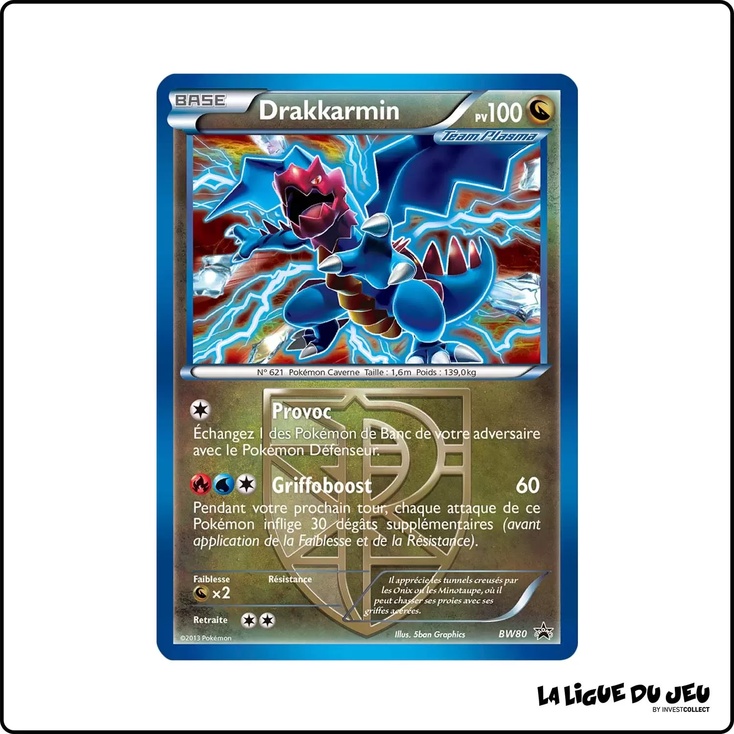 Promo - Pokemon - Noir et Blanc Promo - Drakkarmin BW80