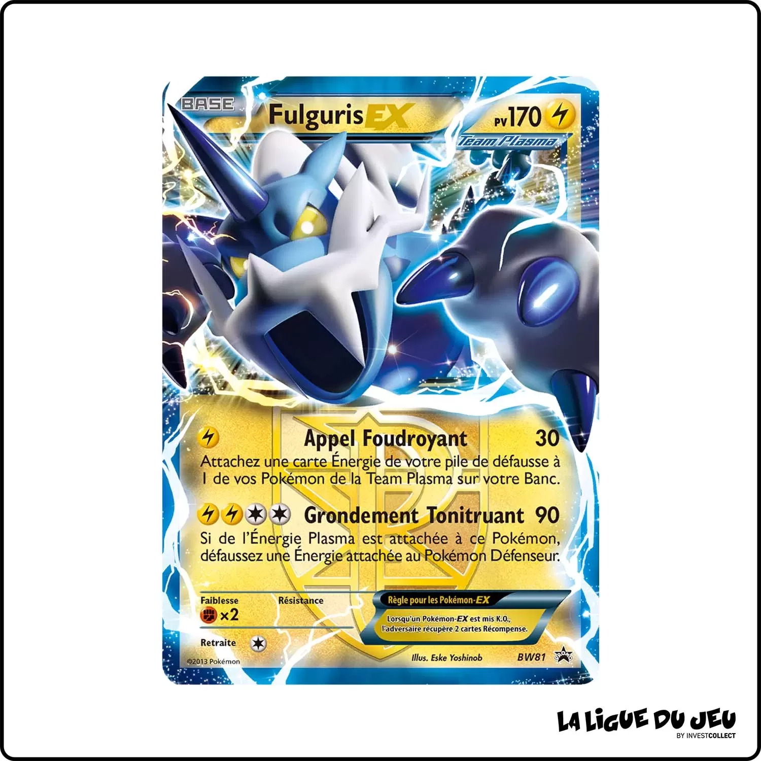 Promo - Pokemon - Noir et Blanc Promo - Fulguris-EX BW81