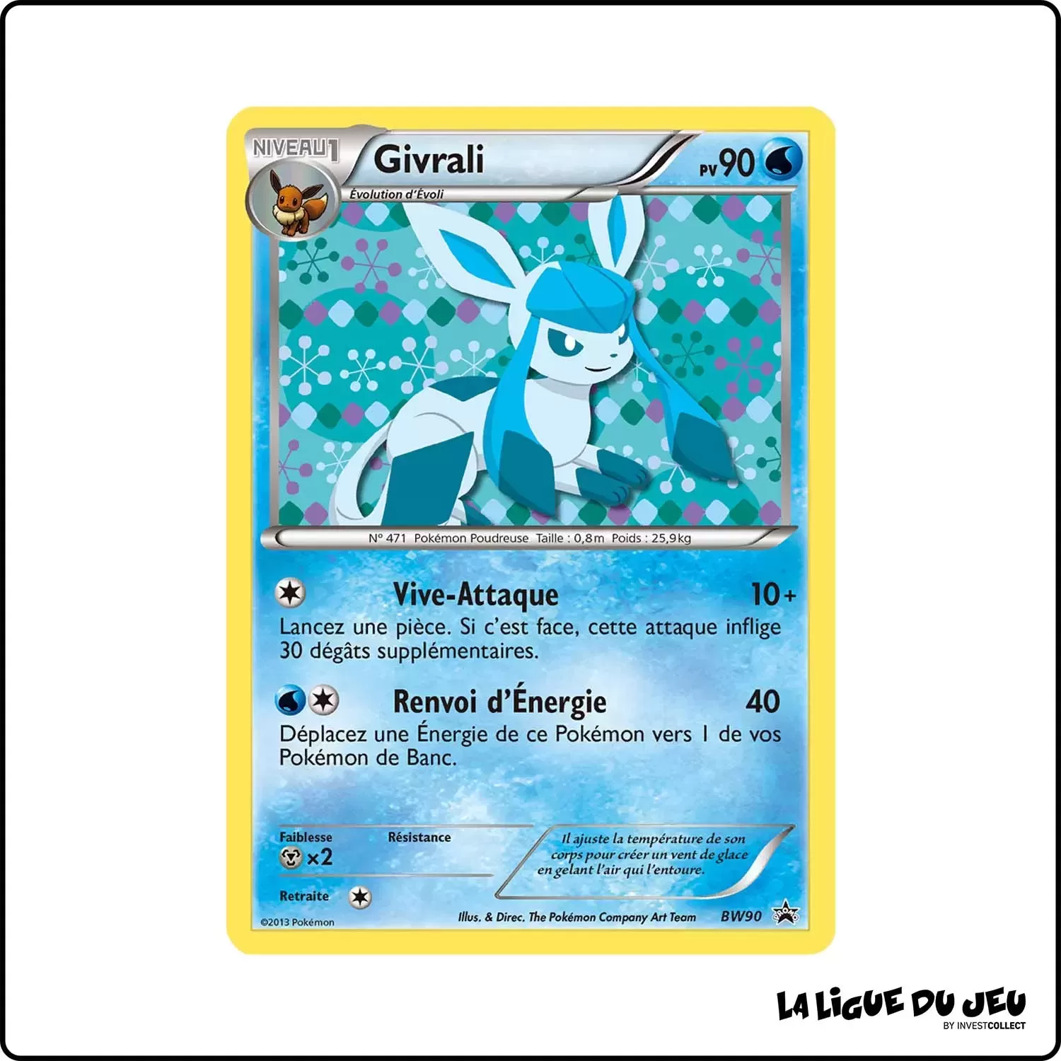 Promo - Pokemon - Noir et Blanc Promo - Givrali BW90