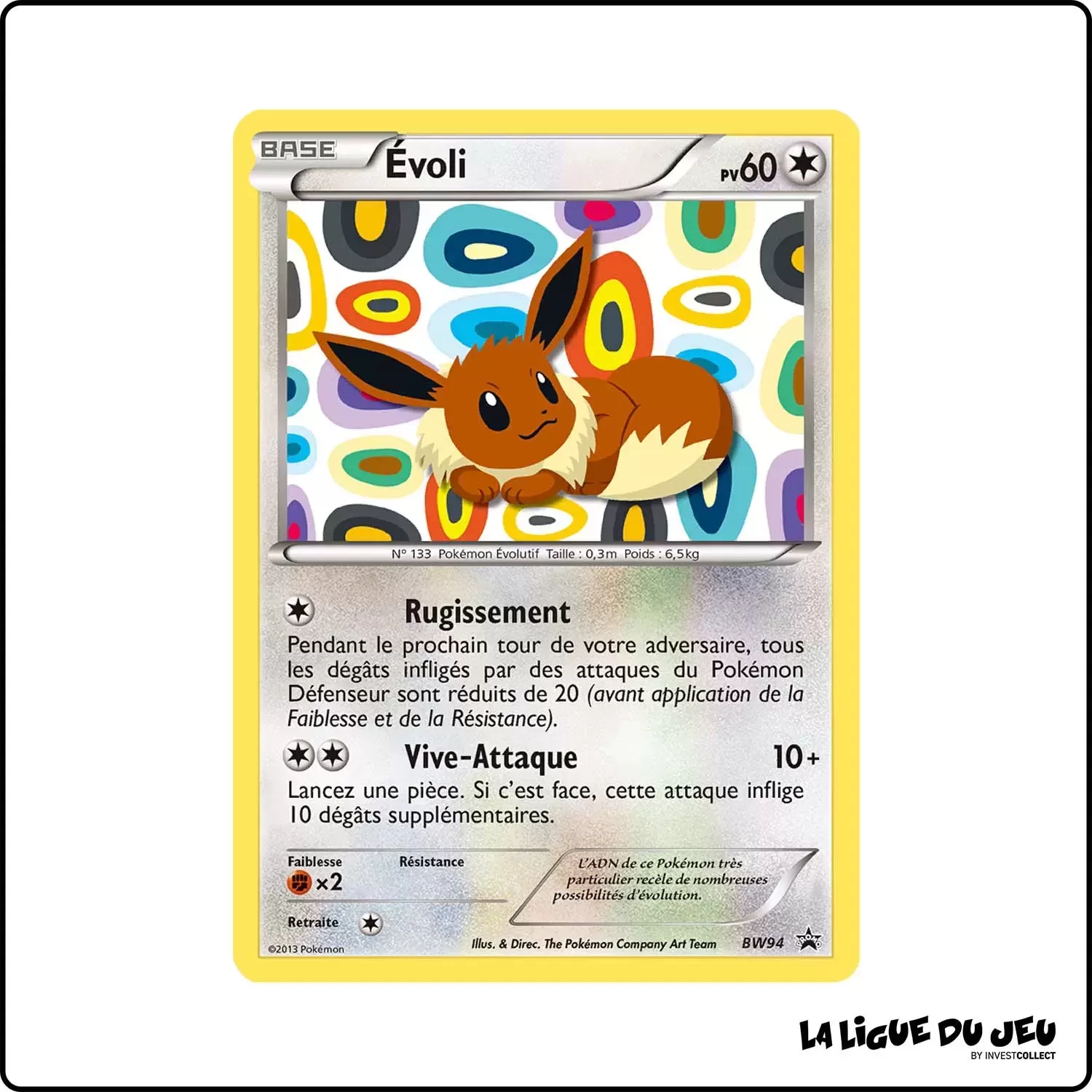 Promo - Pokemon - Noir et Blanc Promo - Évoli BW94