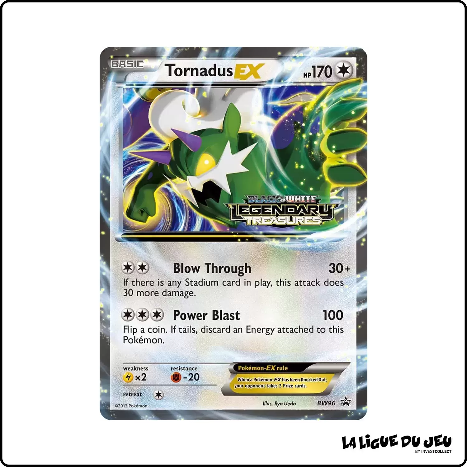 Promo - Pokemon - Noir et Blanc Promo - Tornadus-EX BW96