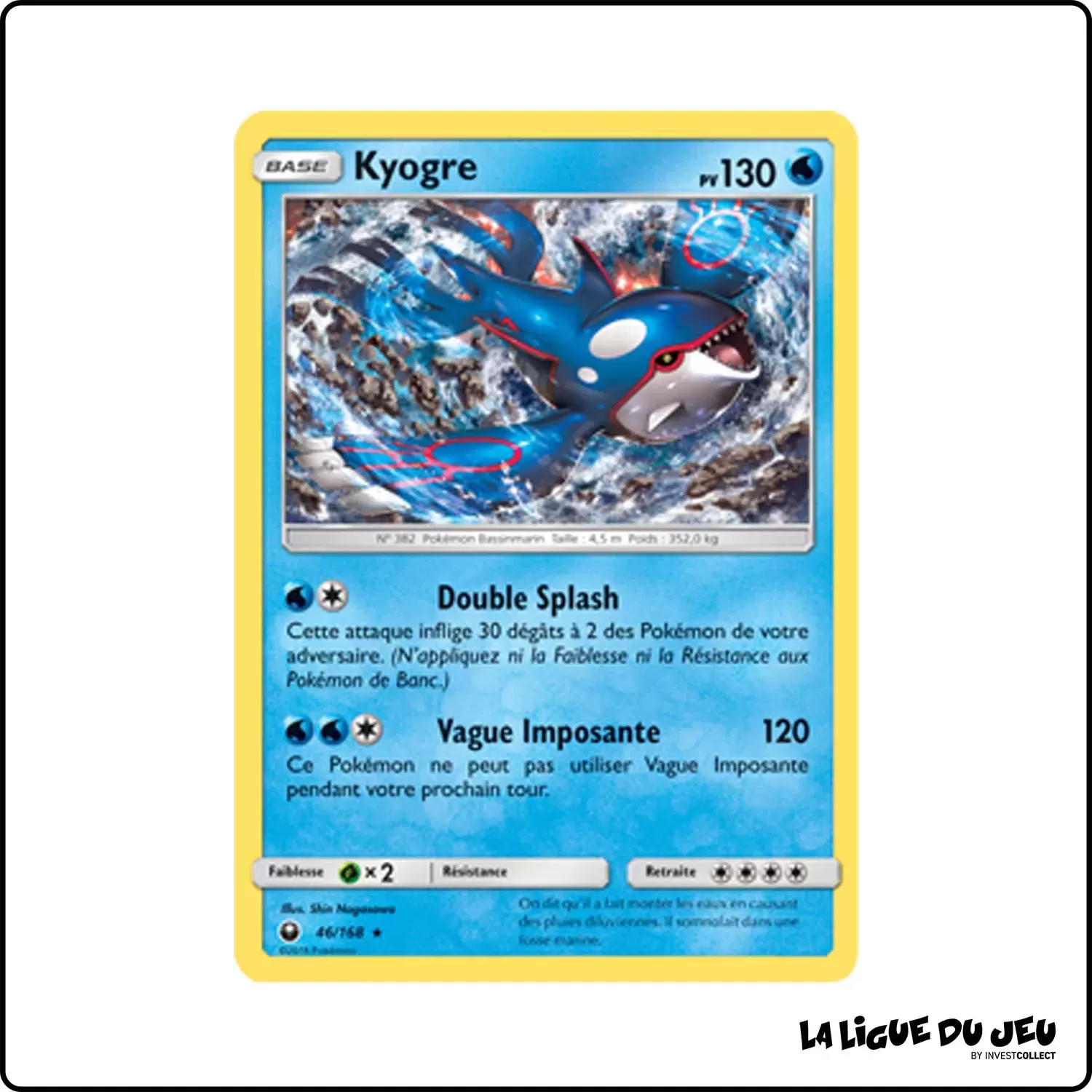 Holo - Pokemon - Tempête Céleste - Kyogre 46/168