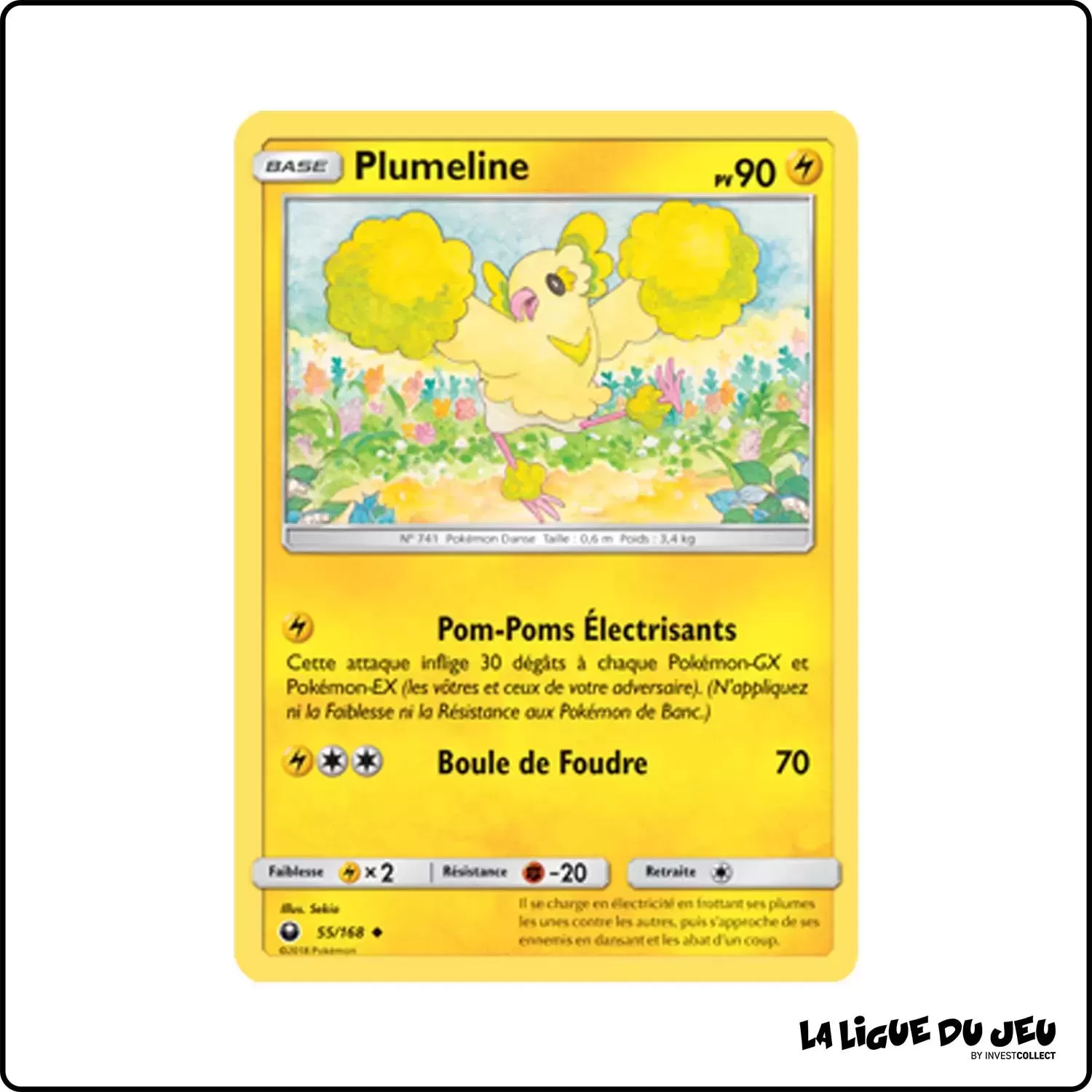 Peu commune - Pokemon - Tempête Céleste - Plumeline 55/168