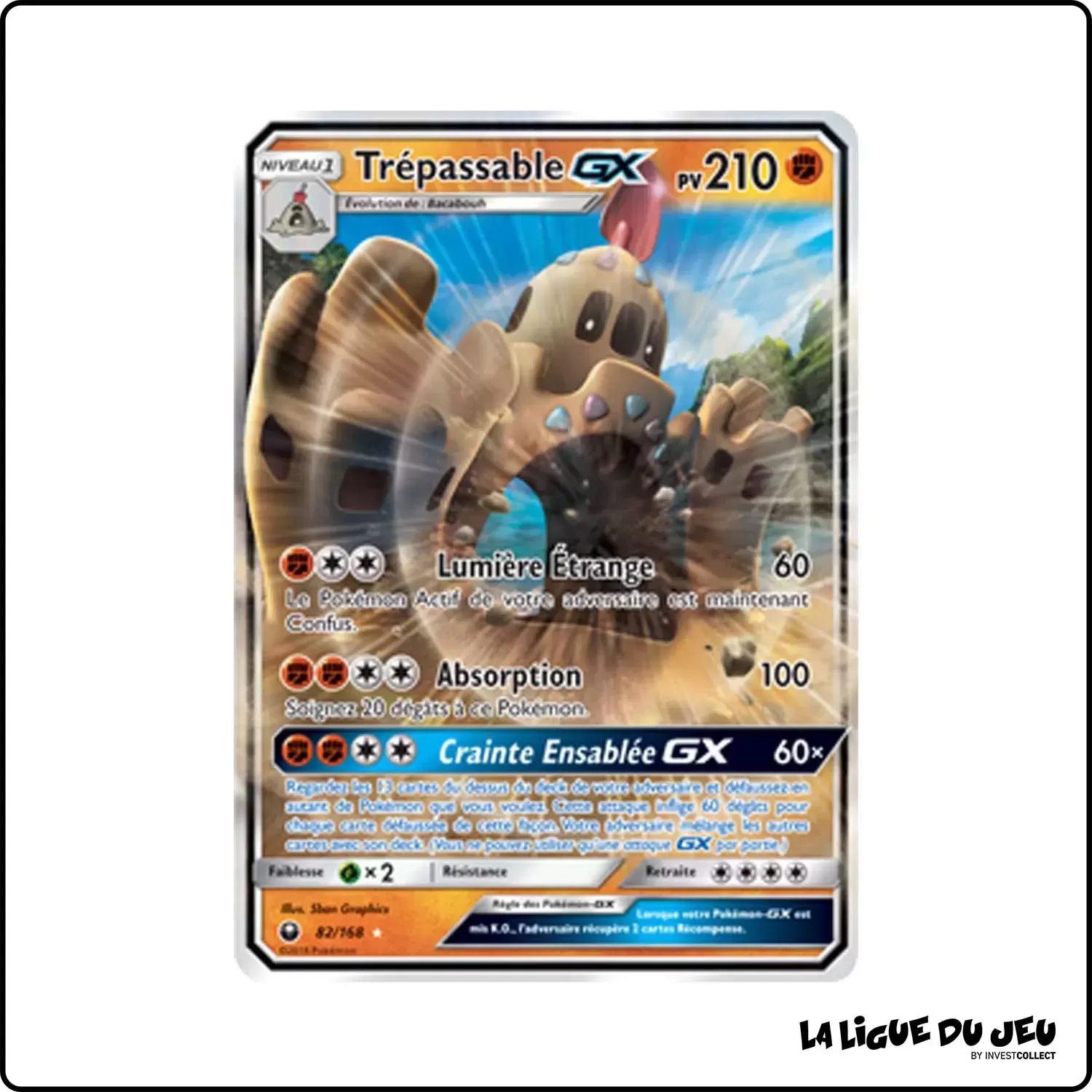 Ultra - Pokemon - Tempête Céleste - Trépassable-GX 82/168