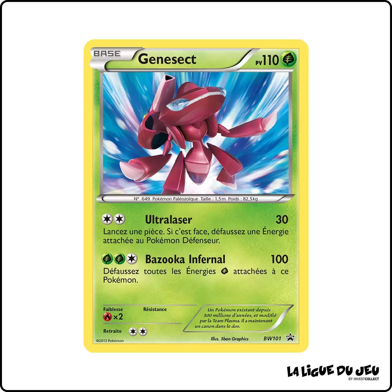 Promo - Pokemon - Noir et Blanc Promo - Genesect BW101