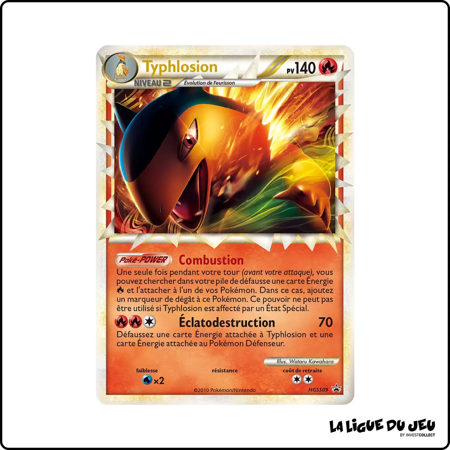 Promo - Pokemon - HeartGold SoulSilver Promo - Typhlosion HGSS09 Pokemon Company - 1