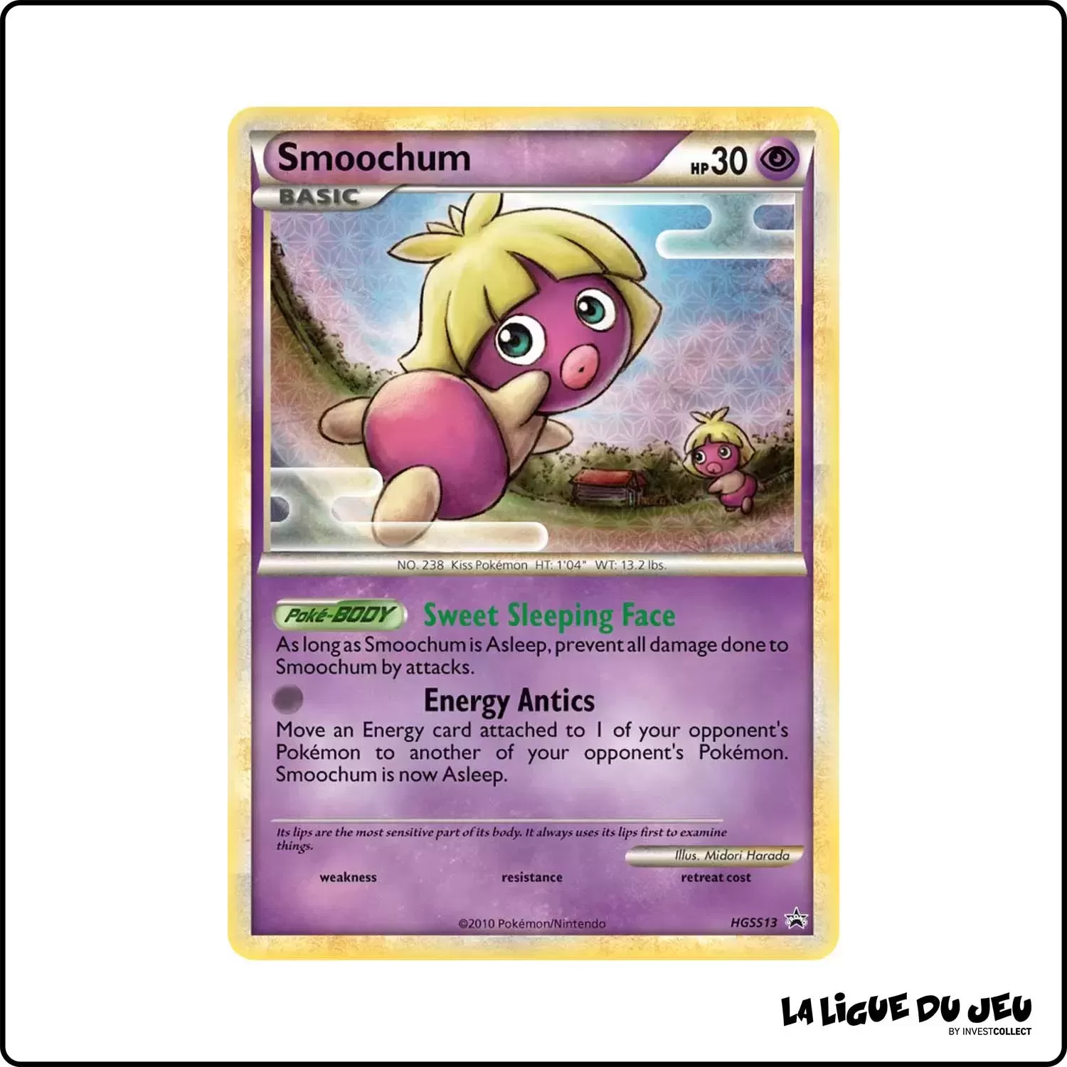 Promo - Pokemon - HeartGold SoulSilver Promo - Smoochum HGSS13 Pokemon Company - 1