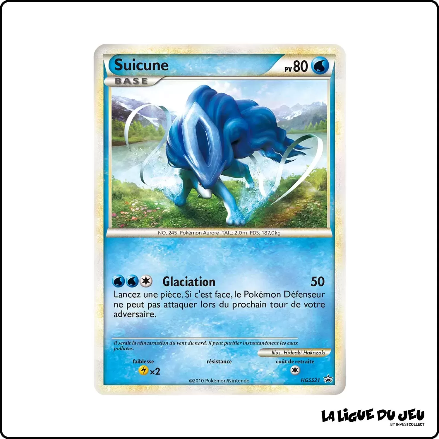 Promo - Pokemon - HeartGold SoulSilver Promo - Suicune HGSS21 Pokemon Company - 1