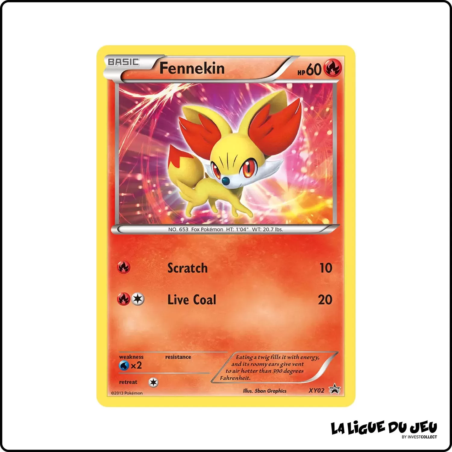 Promo - Pokemon - XY Promo - Feunnec XY02