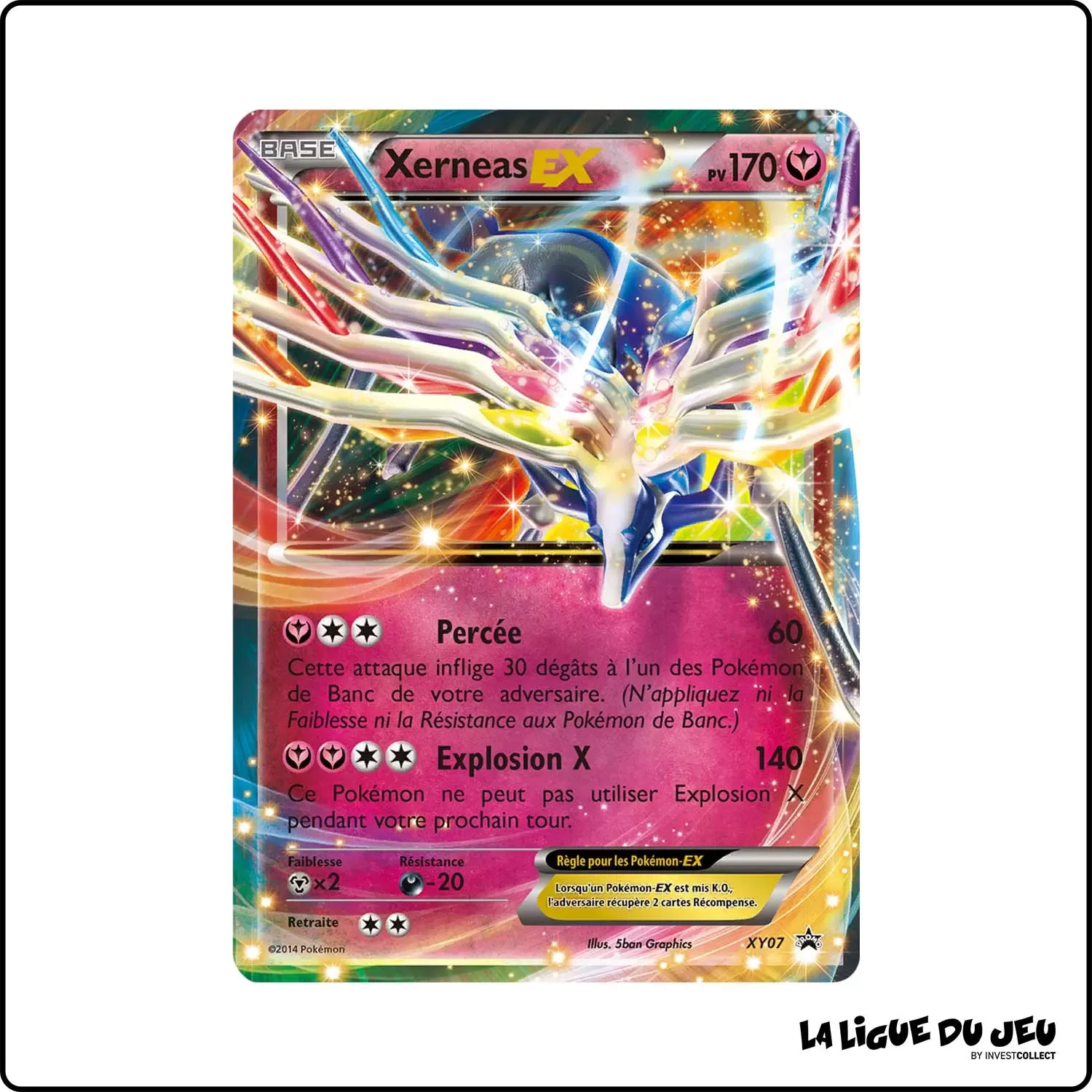 Promo - Pokemon - XY Promo - Xerneas-EX XY07