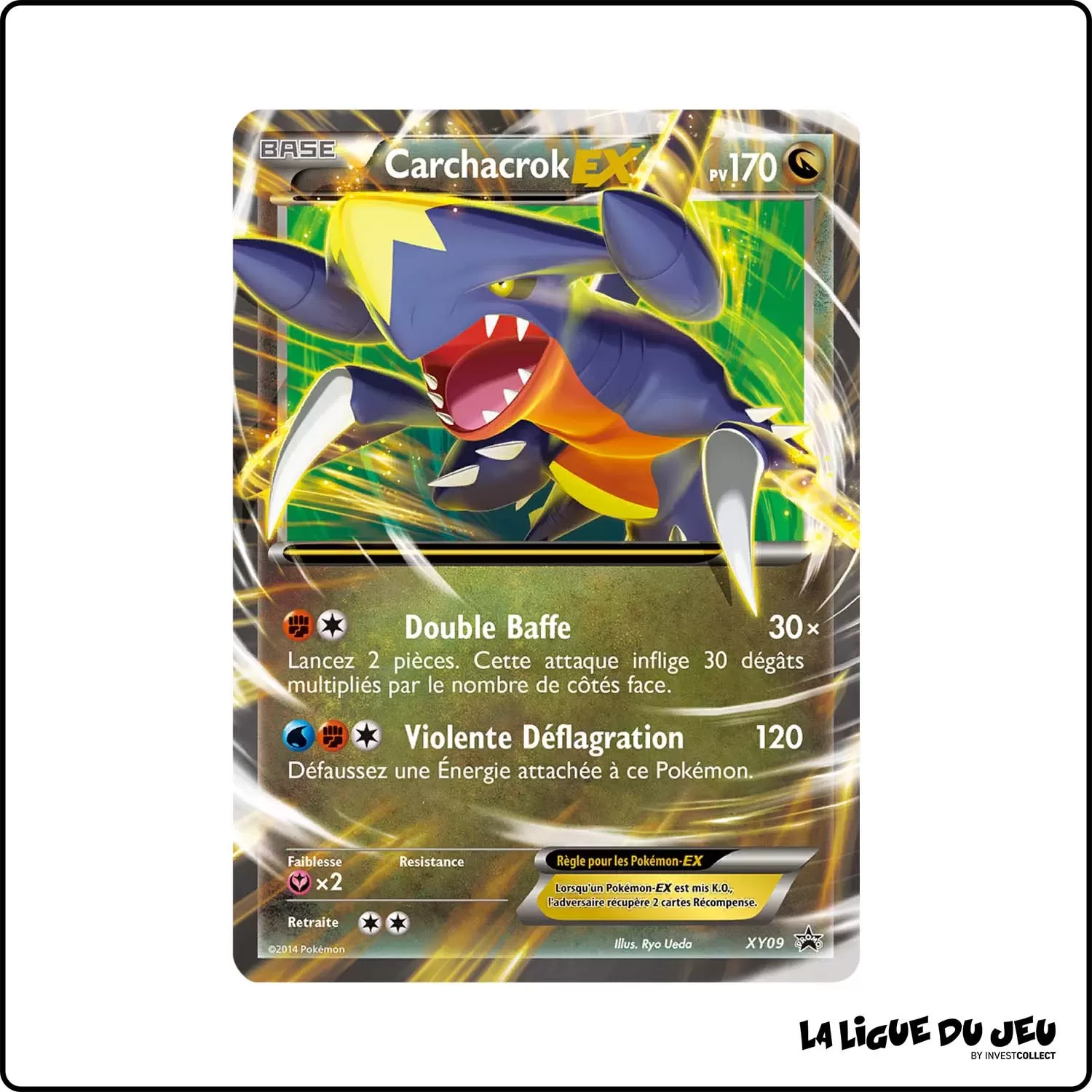 Promo - Pokemon - XY Promo - Carchacrok-EX XY09