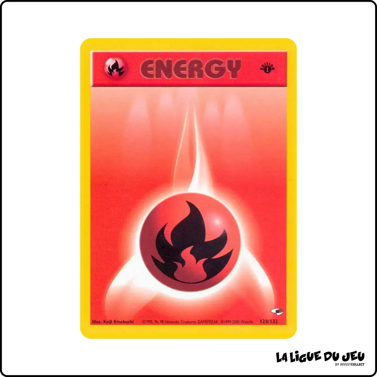 Commune - Pokemon - Gym Heroes - Fire Energy 128/132 Wizards - 1