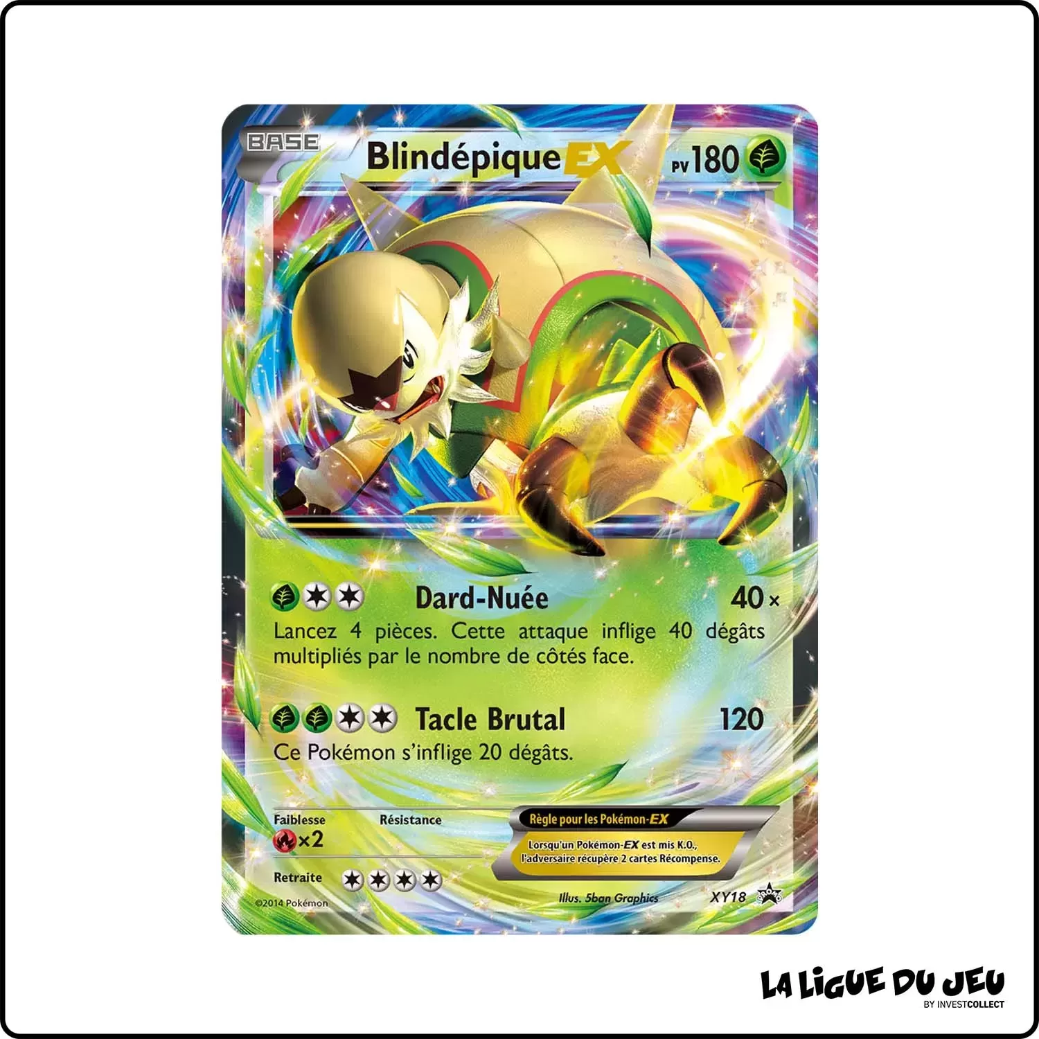 Promo - Pokemon - XY Promo - Blindépique-EX XY18