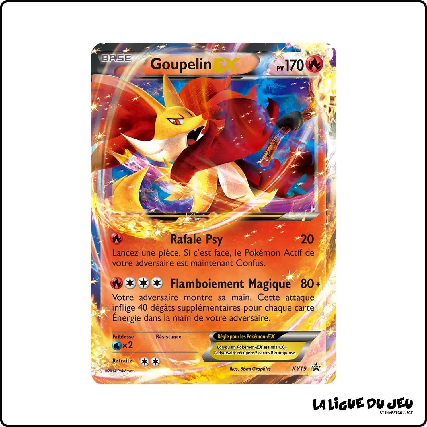 Promo - Pokemon - XY Promo - Goupelin-EX XY19