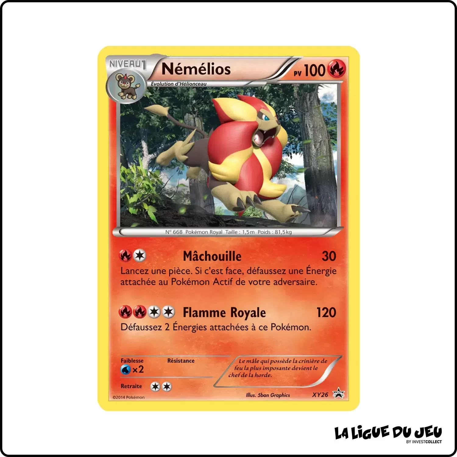 Promo - Pokemon - XY Promo - Némélios XY26