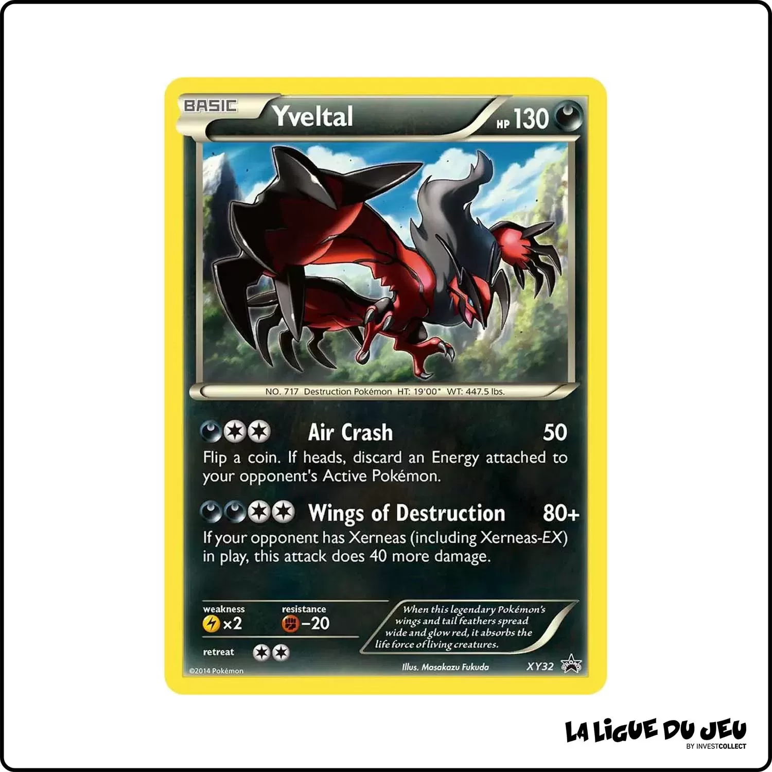 Promo - Pokemon - XY Promo - Yveltal XY32