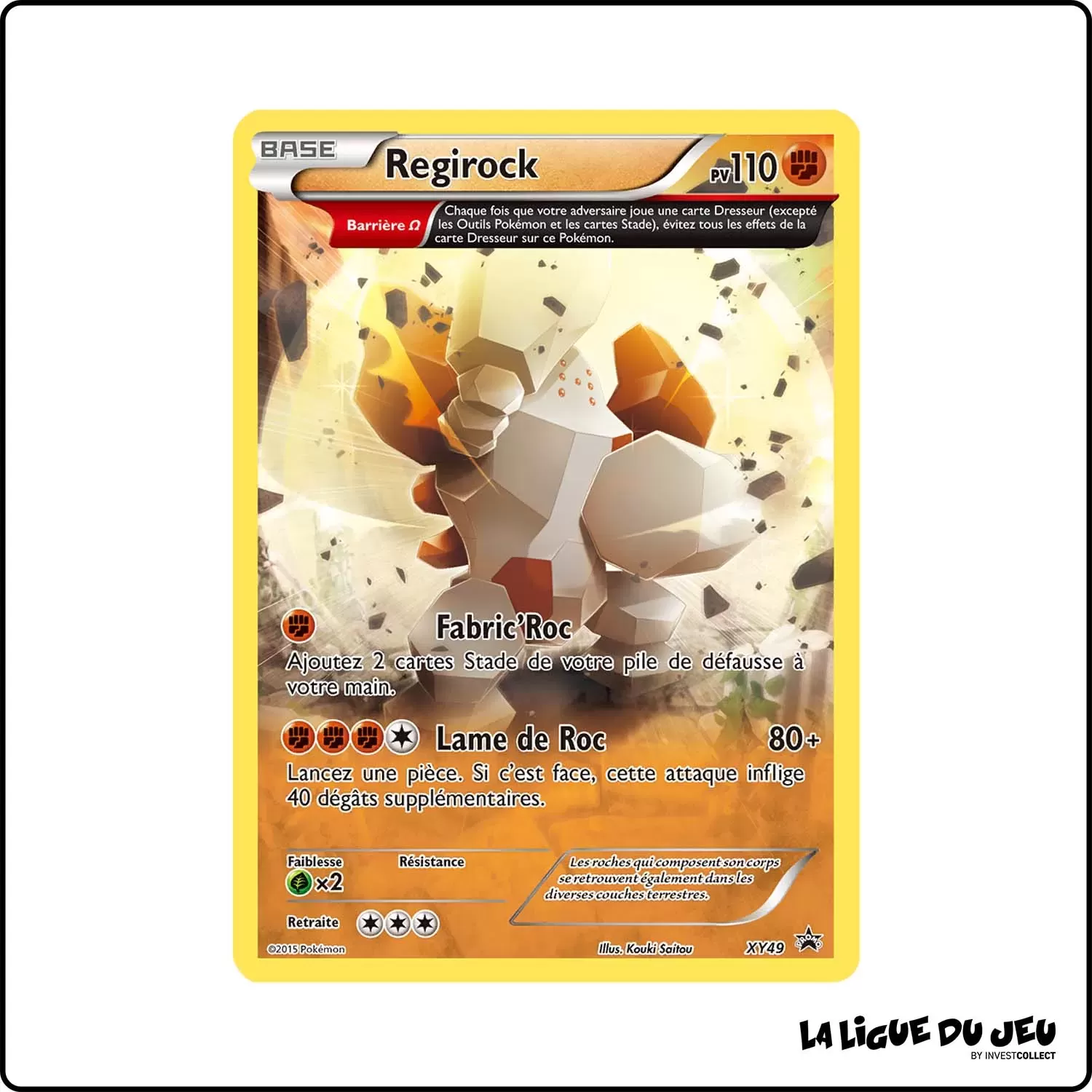 Promo - Pokemon - XY Promo - Regirock XY49