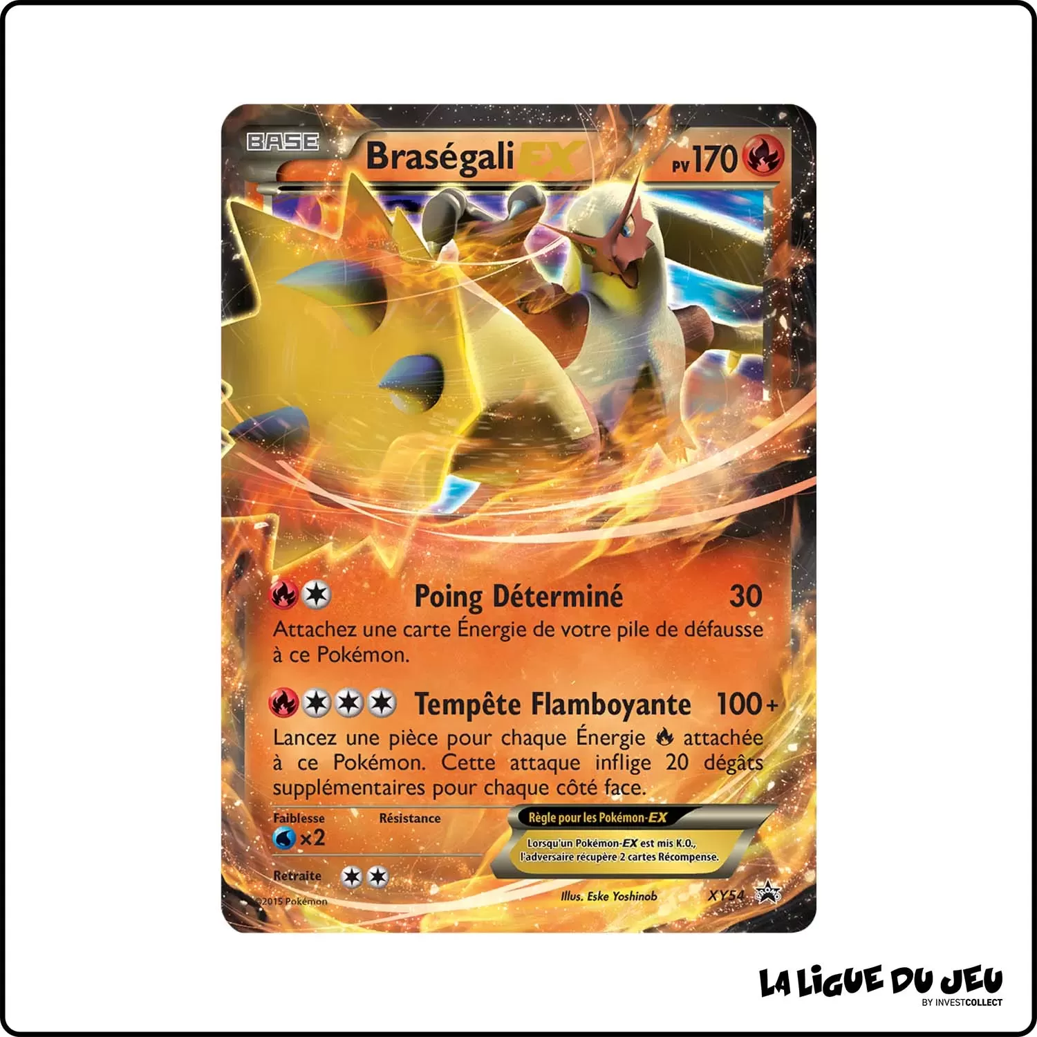 Promo - Pokemon - XY Promo - Braségali-EX XY54