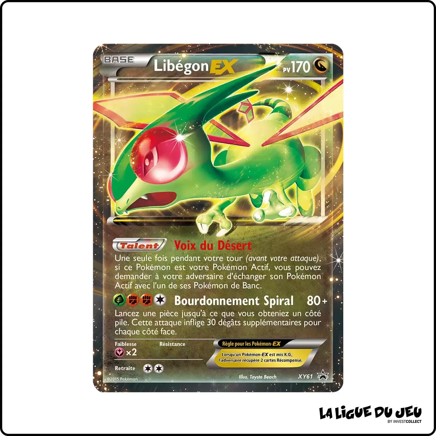 Promo - Pokemon - XY Promo - Libégon-EX XY61